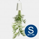 逆さま自動給水プランター 延長用ワイヤーフック付き Lサイズ (スカイ