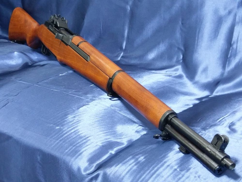 マルシン M1ガーランド6mm /ガス/ダークブラウン/ブナ