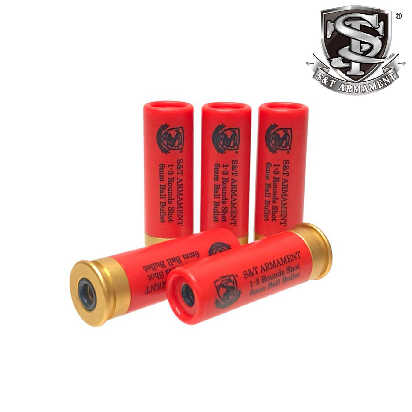 S&T ウィンチェスター M1887用 ショットシェル Red (5個セット)