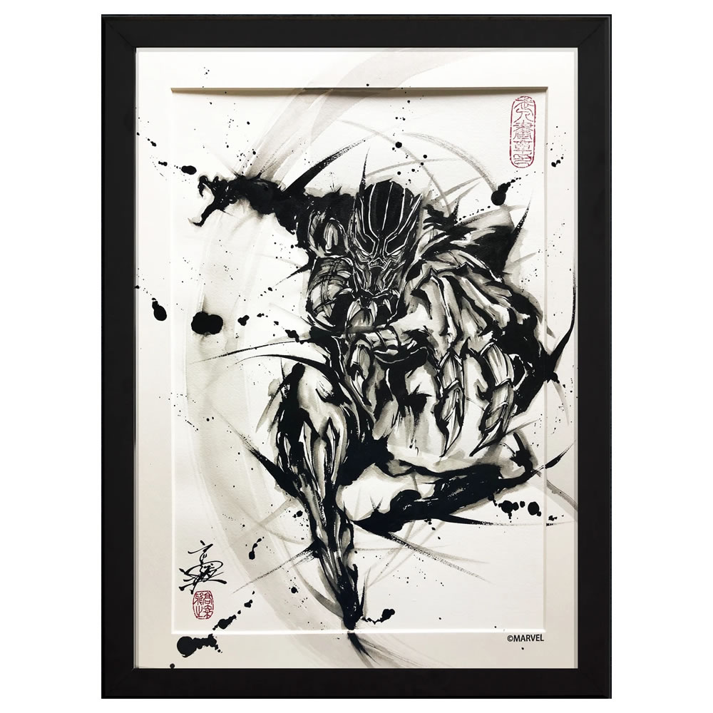 マーベル 武人画原画「サノス」｜浮世絵工房