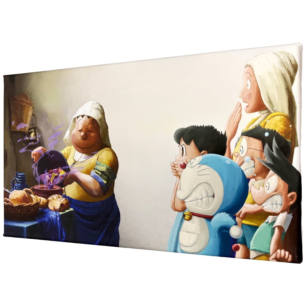 映画ドラえもん のび太の絵世界物語』名画ファブリックボード「叫び