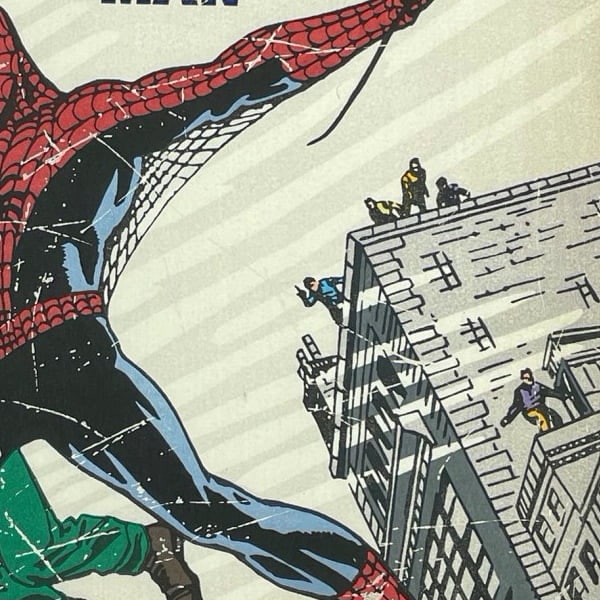 スパイダーマン 浮世絵木版画『1962 Amazing Fantasy #15』｜浮世絵工房