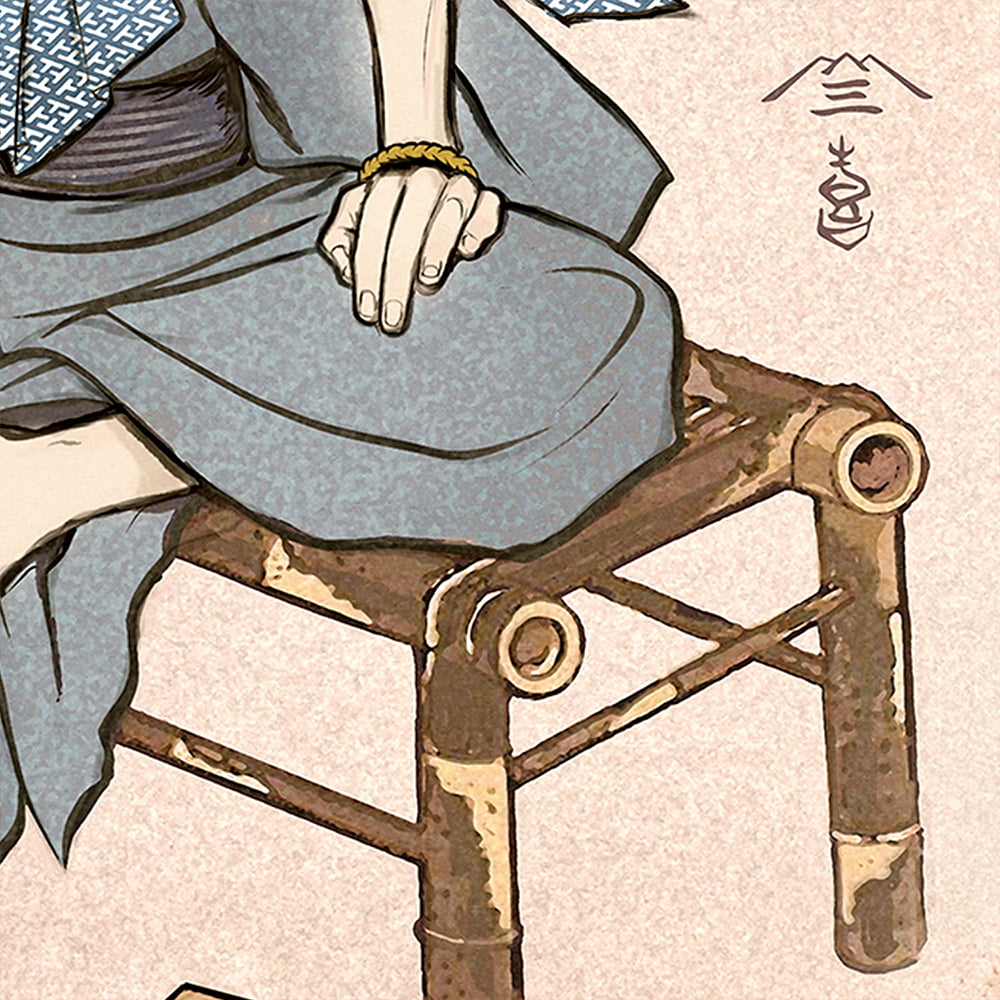 ゲゲゲ浮世絵「暁の友」｜映画『鬼太郎誕生 ゲゲゲの謎』コラボ