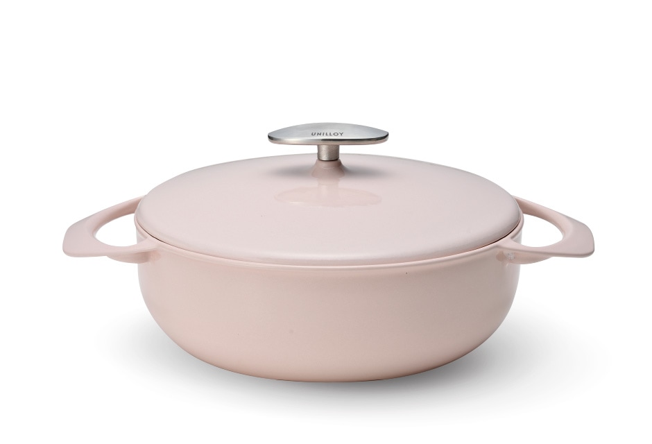鋳物ホーロー鍋｜キャセロール浅型22cm （全6色）｜UNILLOY公式