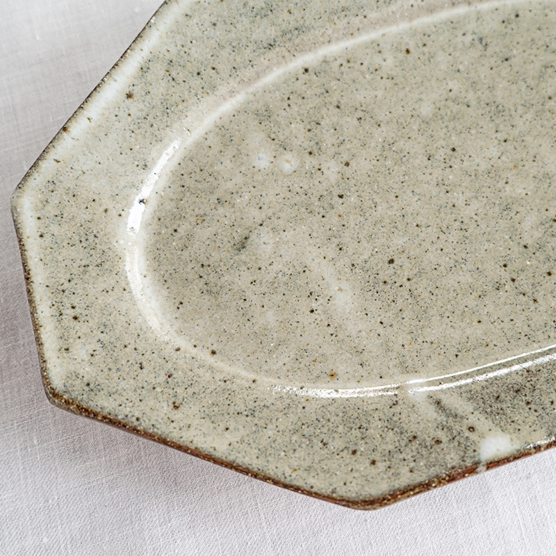 林檎灰釉オクトゴナル大 寺村光輔 | すべての商品 | 【公式通販】器の