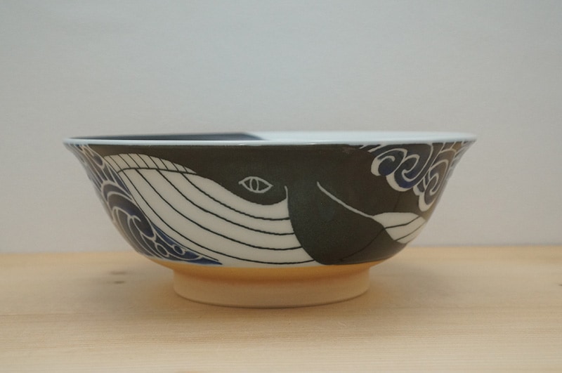 ラーメン鉢（くじら） | ボウル・小鉢 | うつわ market place 大黒屋海苔店