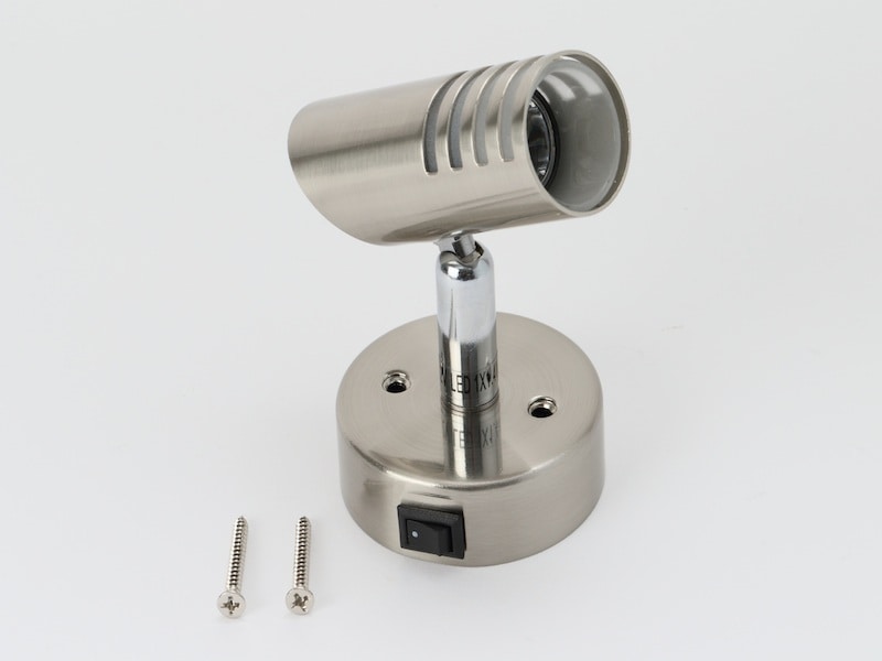 211075】ハイパワー warmwhite LEDスポットライト シルバー