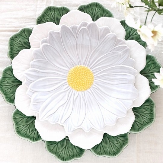 BORDALLO PINHEIRO(ボルダロ・ピニェイロ) MARIA FLORプレート