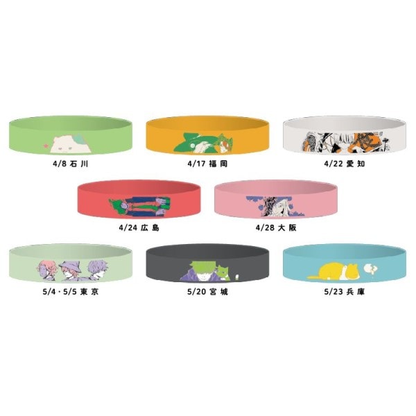 rubber band ラババン 会場別