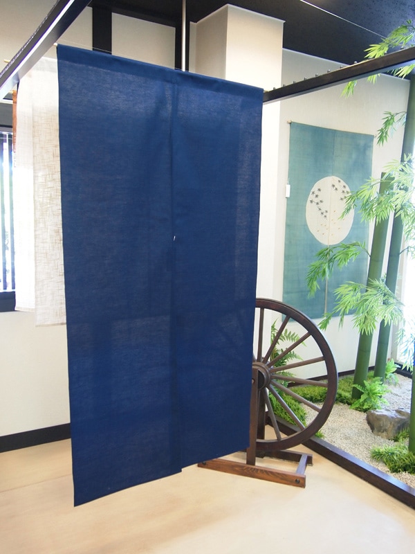 縄のれん文85×150 cm