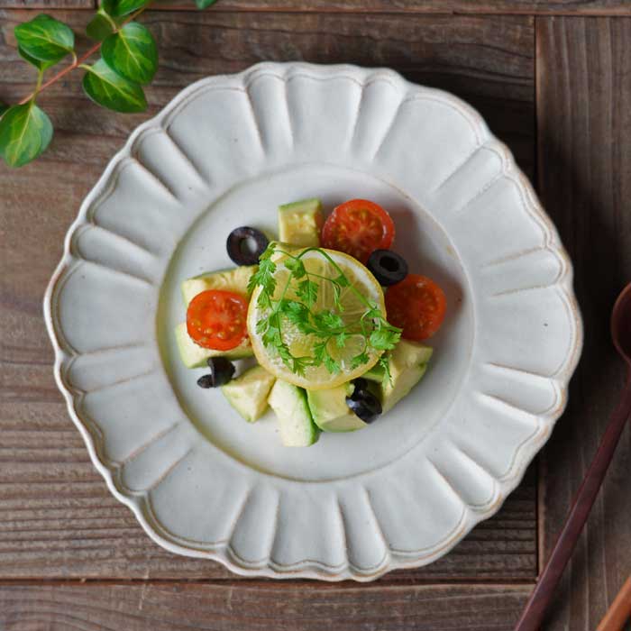 益子焼 ドレスのお皿 kinari / シンデレラシリーズ わかさま陶芸 童話