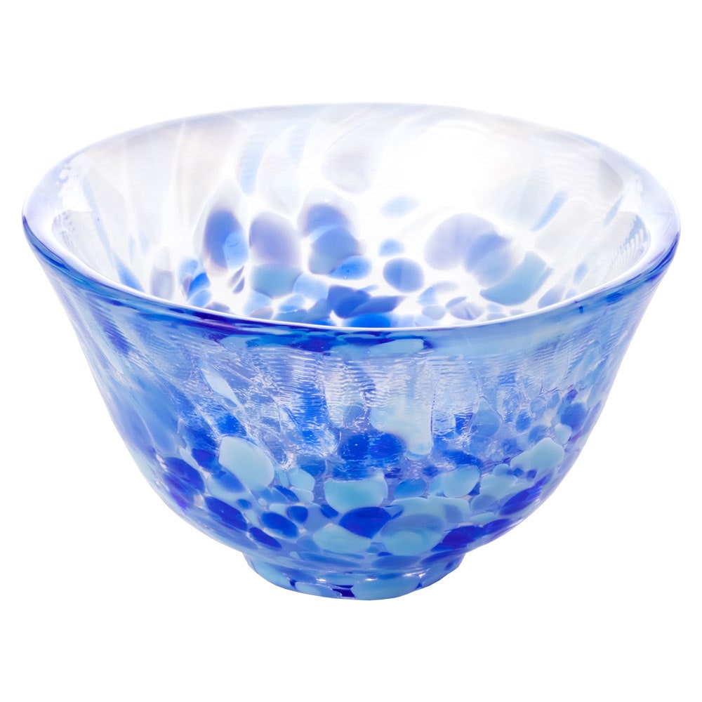 津軽びいどろ酒器セット 岩清水 徳利と盃のセット ガラス酒器 青森県の