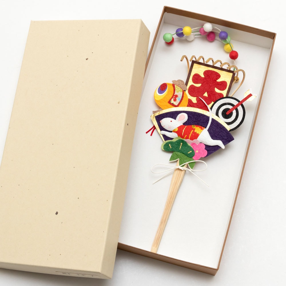 半額・在庫処分】正月飾り 熊手 干支 子 めでたや New Year's