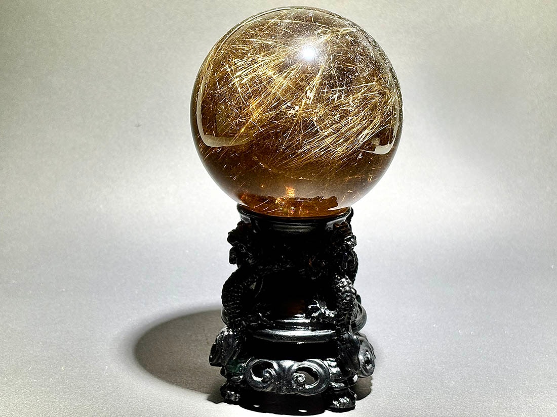 ルチルクォーツ 丸玉・エッグ