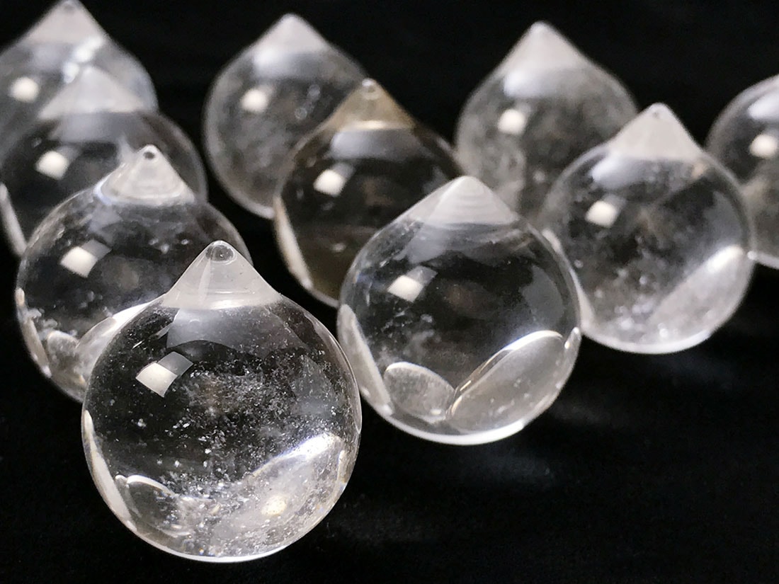 水晶摩尼宝珠10個セット アソート