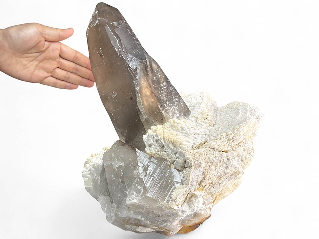 パキスタン産 ガーネットinクォーツ / Garnet in Quartz (柘榴石入り水晶)