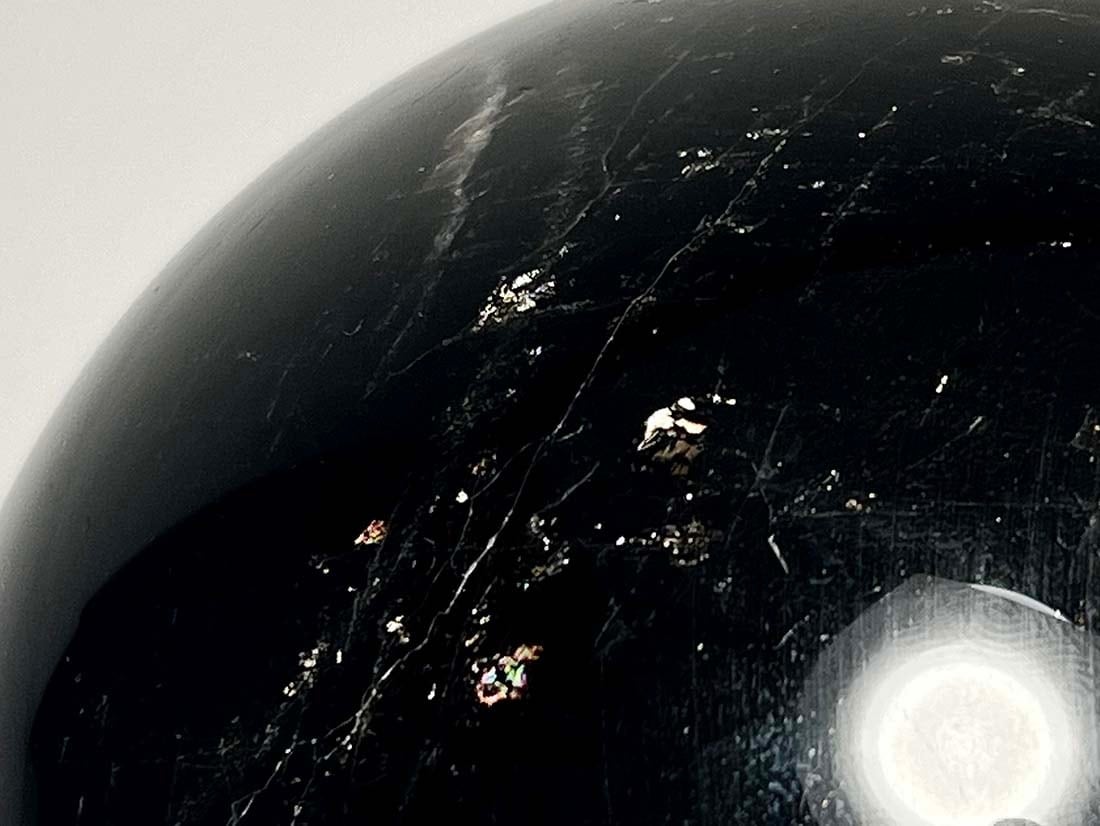 モリオン(黒水晶) 105mm丸玉