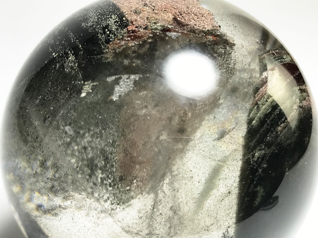 ファントムクォーツ 52mm 丸玉