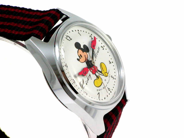 セイコー ディズニータイム ミッキーマウス 手巻 昭和40年代 未使用品 OH済