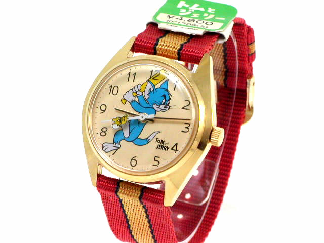 シチズン トムとジェリー 手巻 昭和40年代 未使用品 OH済