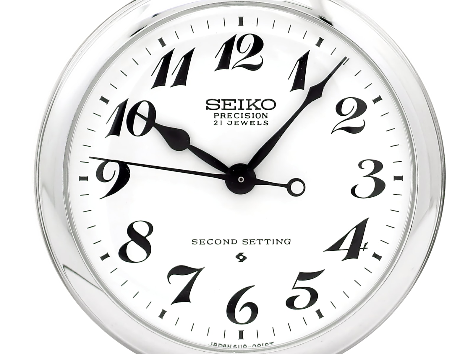 セイコー プレシジョン 懐中時計 6110-0010 紐つき Cal.6110A 21石 手