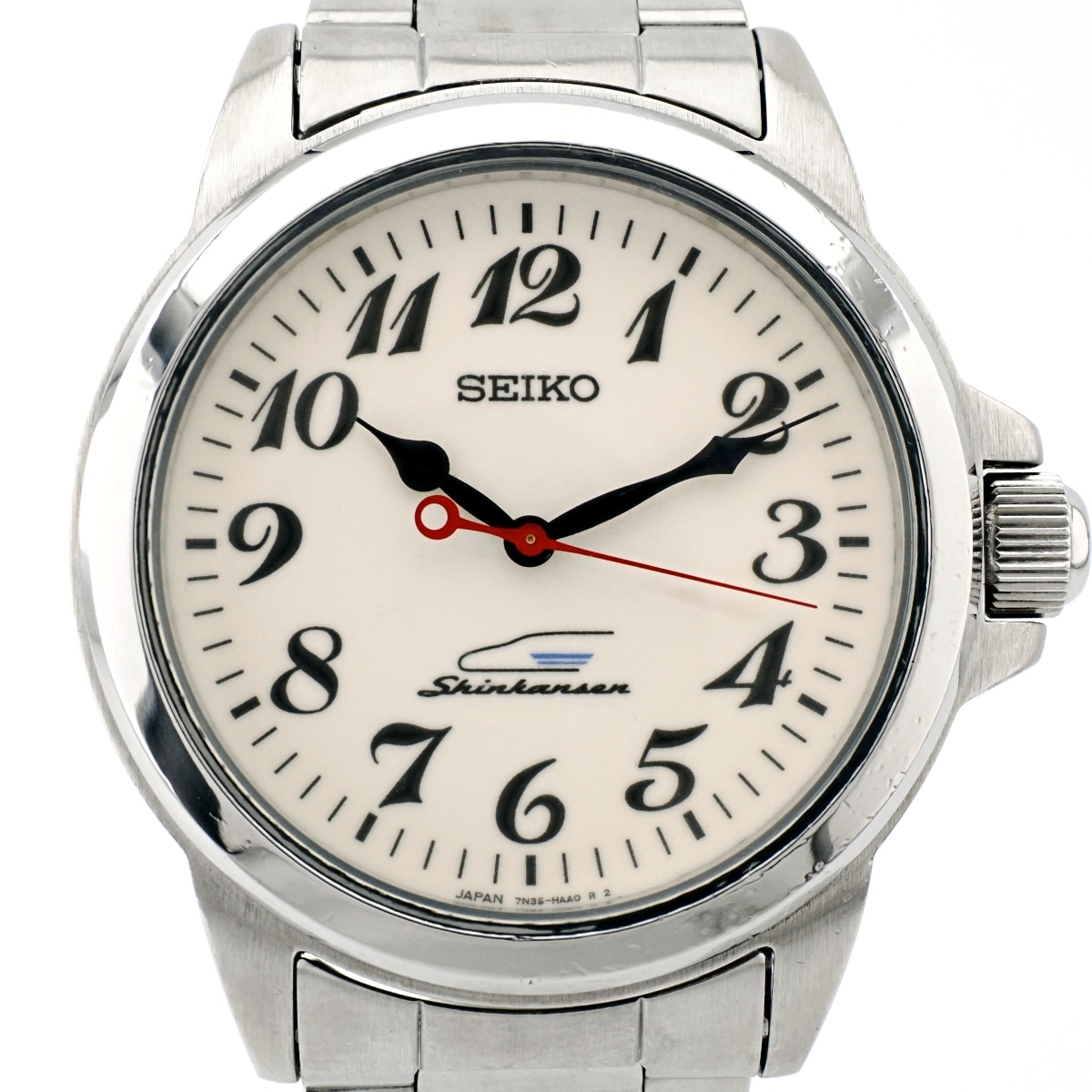 セイコー JR東海 新幹線乗務員用腕時計 7N35-HAA0 クオーツ 2007年