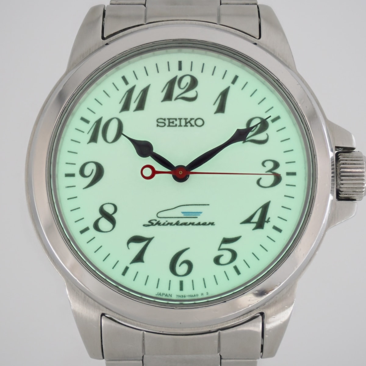 セイコー JR東海 新幹線乗務員用腕時計 7N35-HAA0 クオーツ 2007年