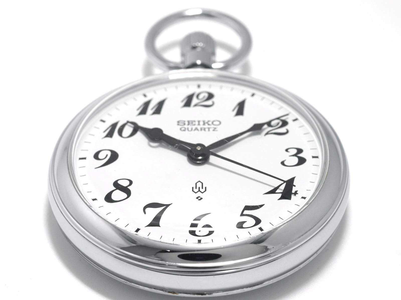 セイコー クオーツ 懐中時計 7550-0010 名古屋駅 武豊線開業100周年