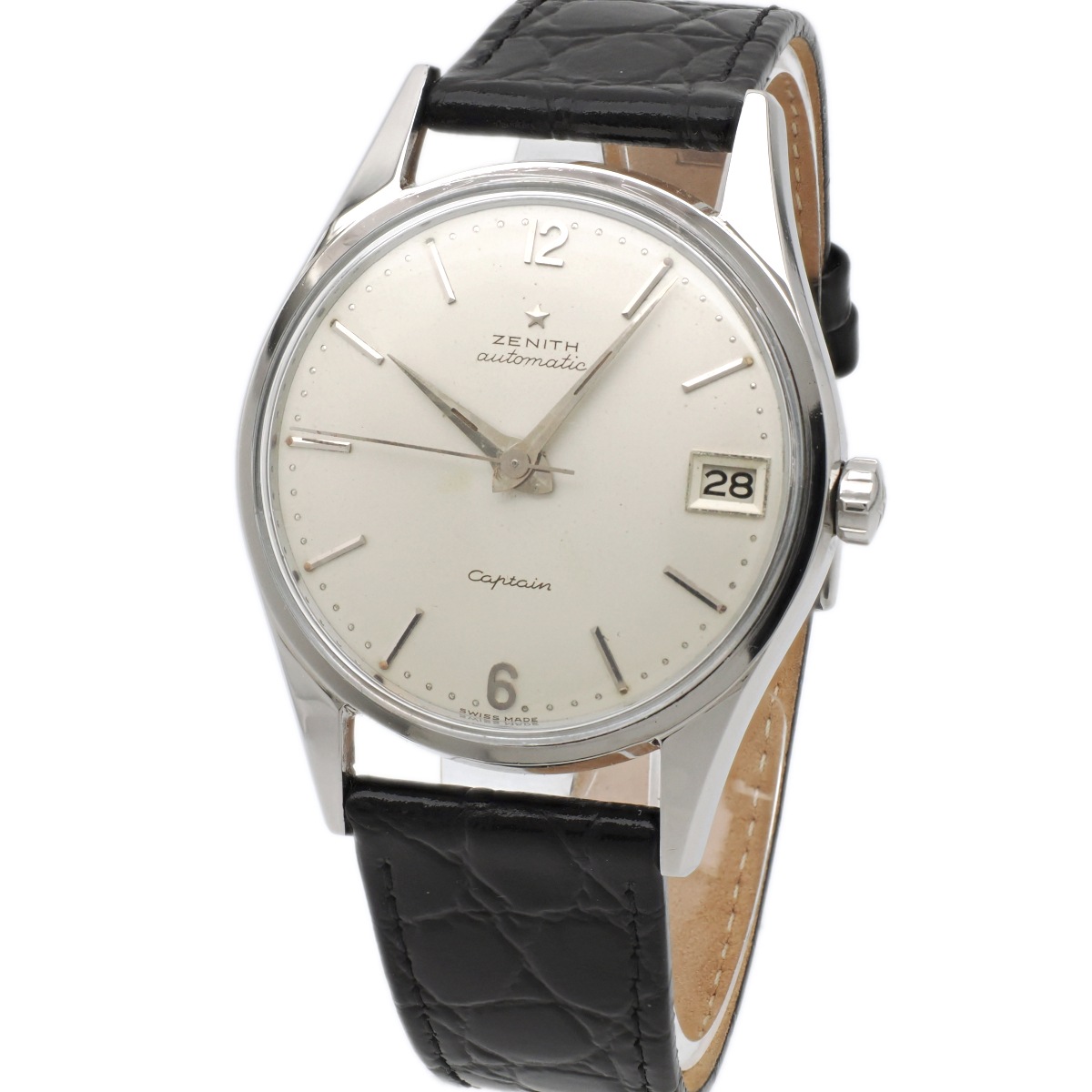 ゼニス キャプテン ハーフローター Cal.71 自動巻 OH済 1950年代