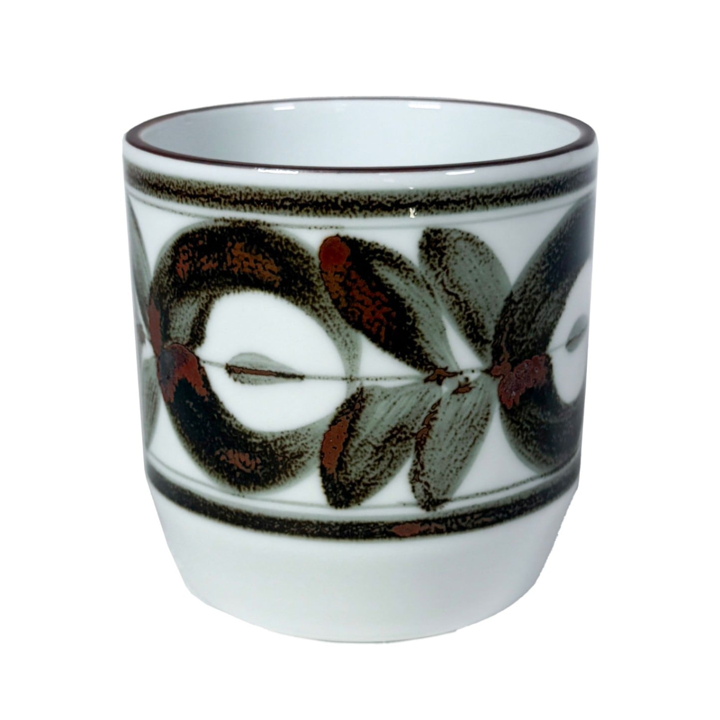 植器 HASAMI-made 波佐見焼で作られた磁器鉢 ＜廻り花茶 85mm＞ | 園芸