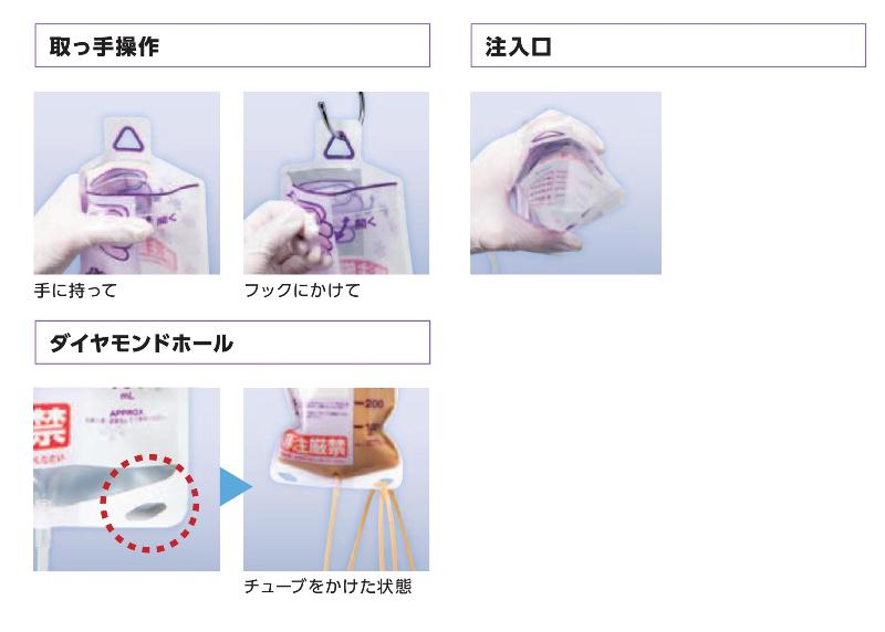 JMS ジェイフィード フィーディングバッグ(ISO80369-3規格) 500mL DEHP