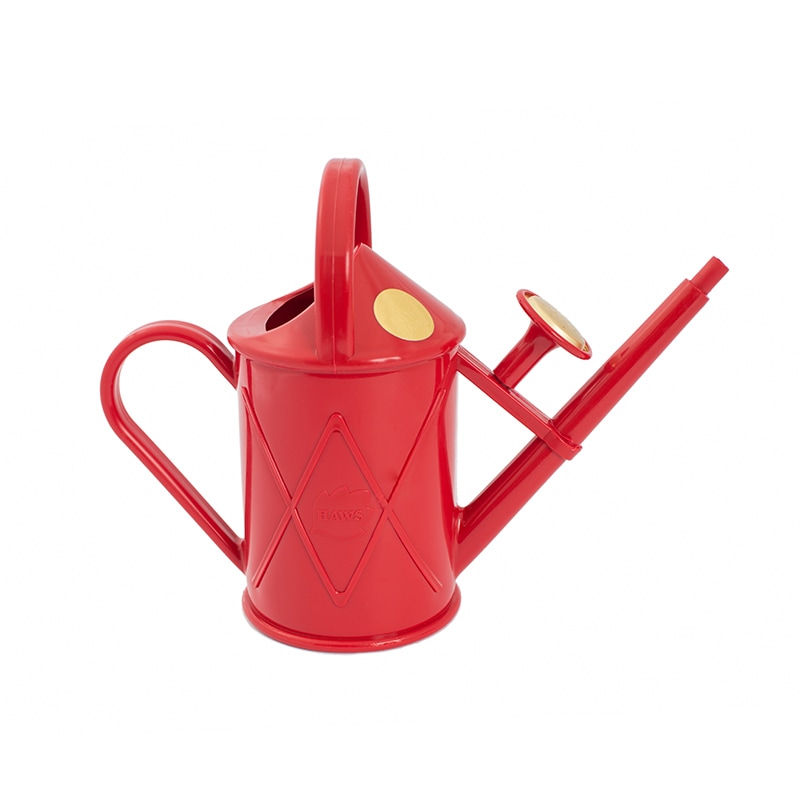HAWS プラスチックじょうろ 1L コンパクト レッド | Heritage Indoor