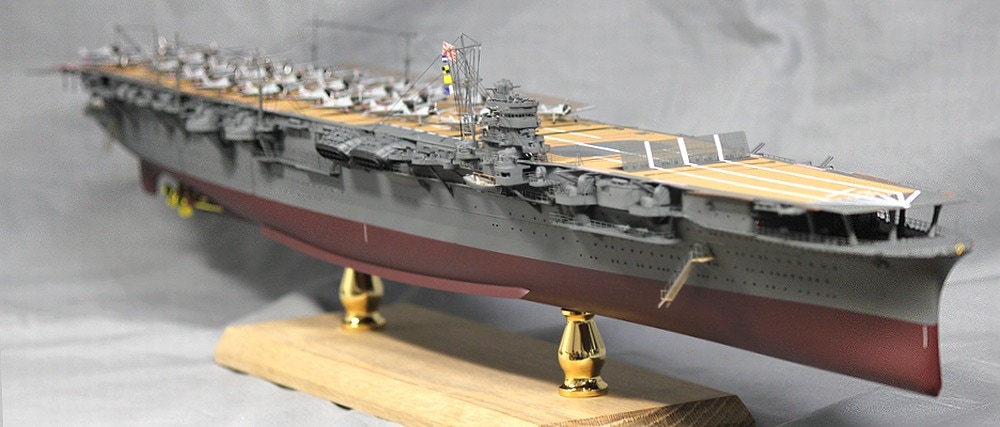 1/350 航空母艦『翔鶴』 ディティールアップ完成品｜艦船模型の販売