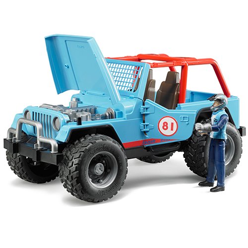bruder ブルーダー ジープ Jeep クロスカントリーレーサー フィギュア