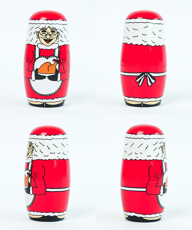 3415WME]DETAIL×MIDORI KOMATSU ワールド メリー クリスマス サンタ