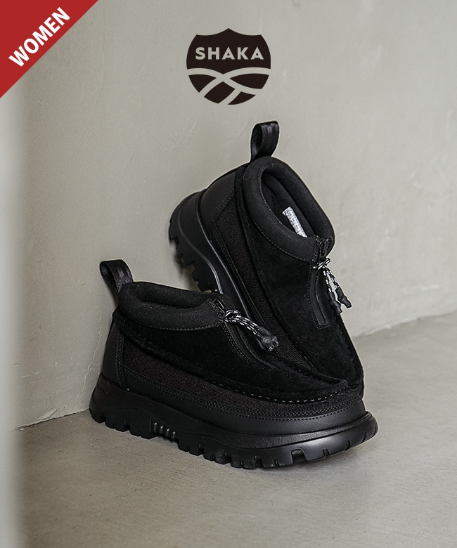 SK-290V2]SHAKA(シャカ) ZIP MOCCASIN BOOTIE EX ジップモカシンブーツ