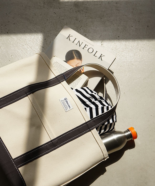 OR-H0284KWC] ORCIVAL(オーチバル/オーシバル) キャンバストートバッグ