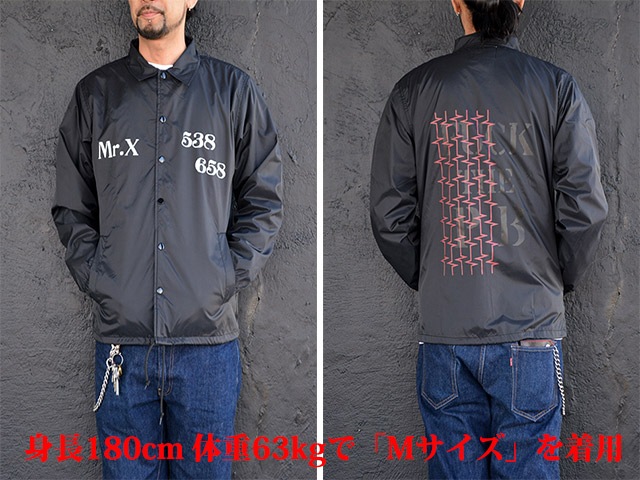MISTER X/ミスターエックス】2022SS「Fuck the PB Coach Jacket