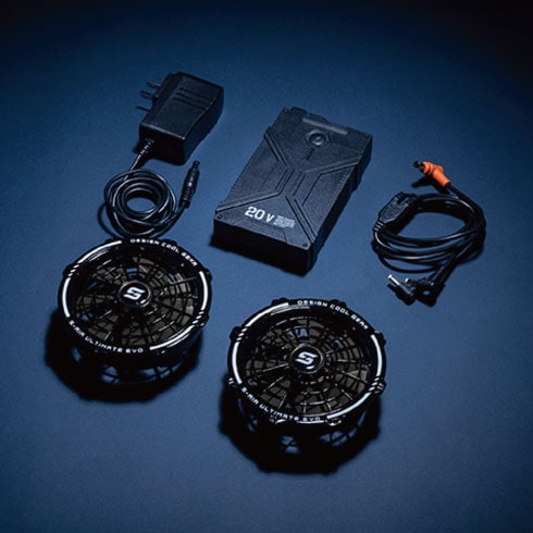 シンメン 05302 S-AIRウェア ベスト 20Vファンバッテリーセット SA-124