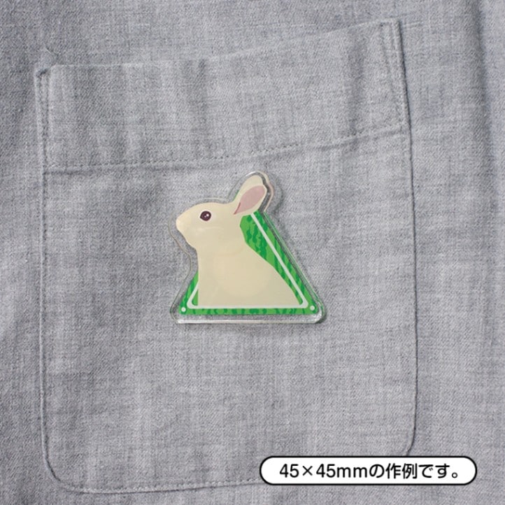 アクリルマグネットバッジ[45×45] | ノベルティ市場