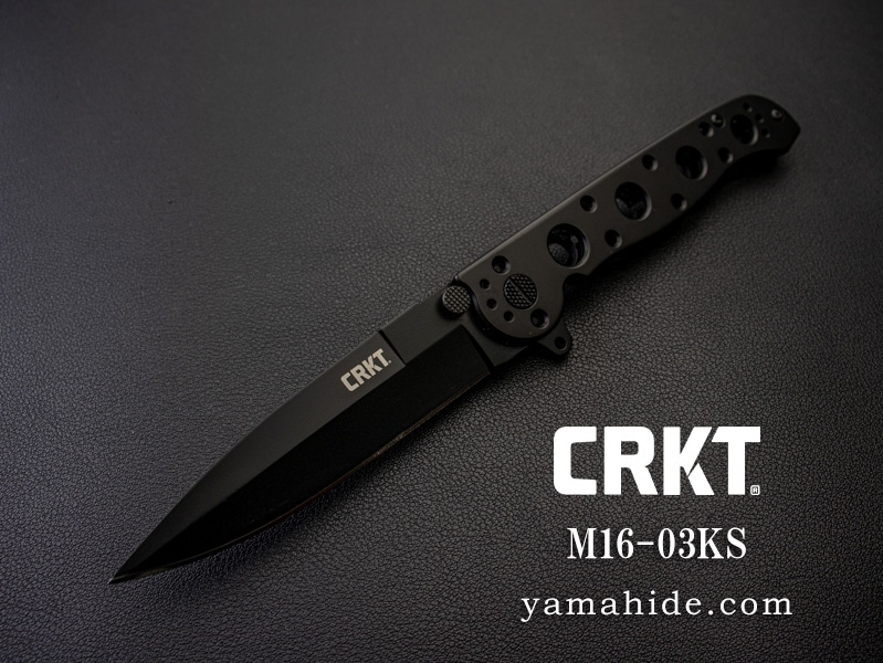 CRKT M16-03KS スピアー ブラック 折りたたみナイフ サバイバルナイフ