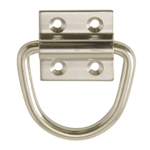 ステンレスD型吊金具 4 ［5個］D型吊金具 |ネジ・ボルト・DIY金具の