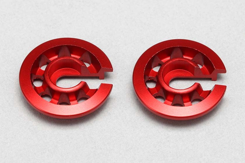 Y2-S3SR YD-2 フロント用 ショック スプリングカップ(レッド