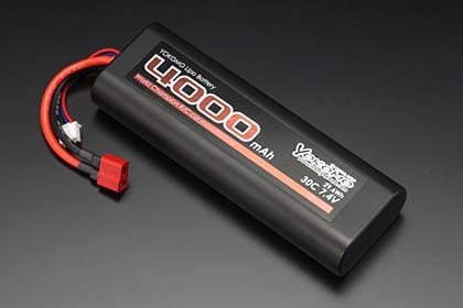 YB-L400BT T型コネクター付 YOKOMO Lipo 4000mAh バッテリー