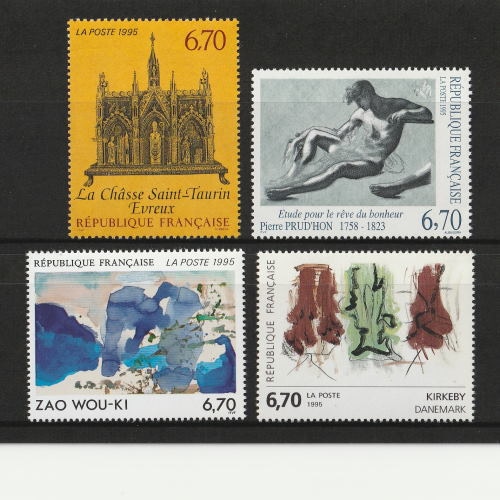 フランス | ☆外国切手アウトレット☆,芸術・美術 | 切手の専門店