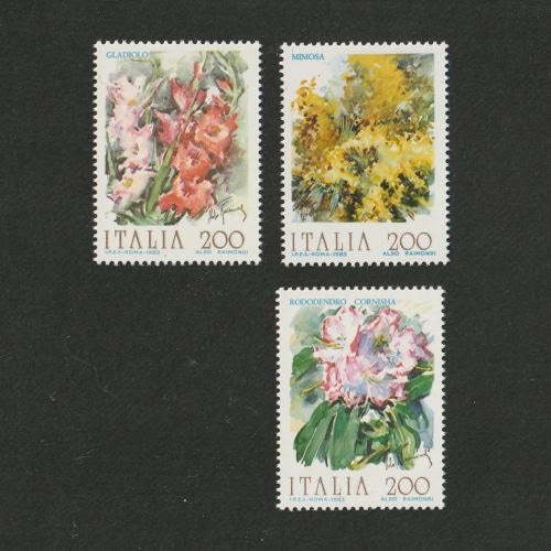イタリア | ☆外国切手アウトレット☆,植物,花・木 | 切手の専門店