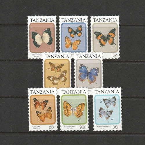 タンザニア | ☆外国切手アウトレット☆,昆虫,蝶 | 切手の専門店