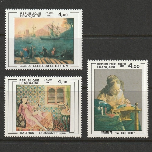 フランス | ☆外国切手アウトレット☆,芸術・美術 | 切手の専門店