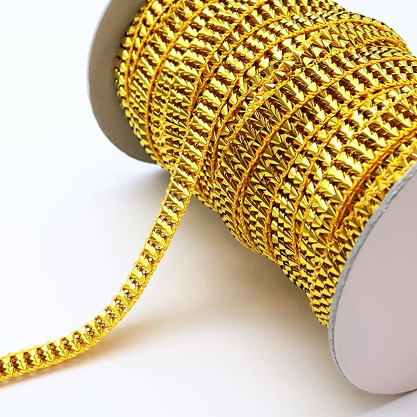 数量5から】 手芸ブレード 『ラメブレード 幅約1.5cm 1番色 3003