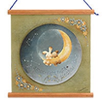 トールペイント土台 『白木 ムーンライト B-246』 Country Craft